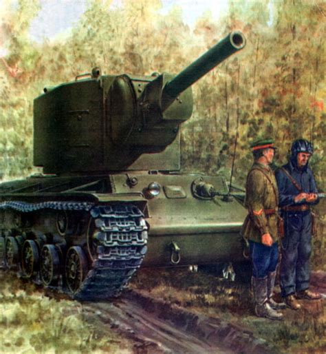 Тяжелые танки КВ "Клим Ворошилов"