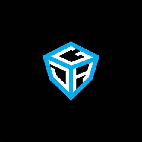 GDH letter logo vector design, GDH simple and modern logo. GDH ...
