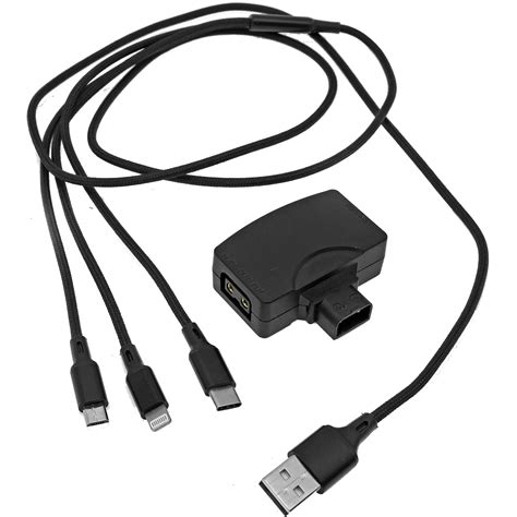 Gyrovu D Tap To Usb Adapter With D Tap Pass Through Gv Dtap Usb