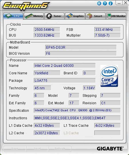 Gigabyte EasyTune 6