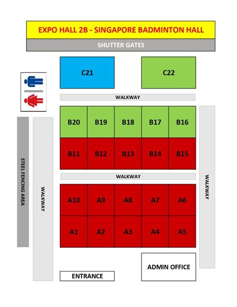 Expo Singapore Badminton Hall Sbh