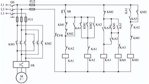 48张常用电动机控制电路图，由易到难，电工接线不求人！ 知乎
