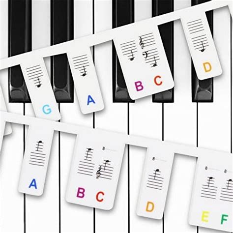 Amazon Piano Keyboard Stickers For Beginners Key Removable