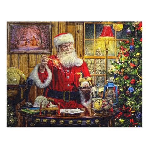 Santa Claus Jigsaw Puzzle Etsy