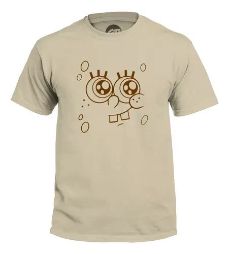 Playera Grapics Esponja Bob Cara Humor Fondo Bikini S Gp Meses Sin Inter S