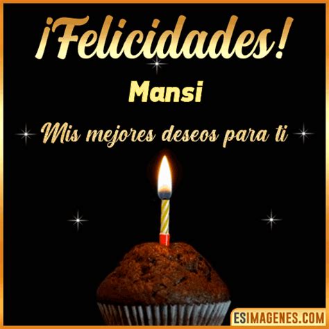 ºº Feliz Cumpleaños Mansi 32 Tarjetas y