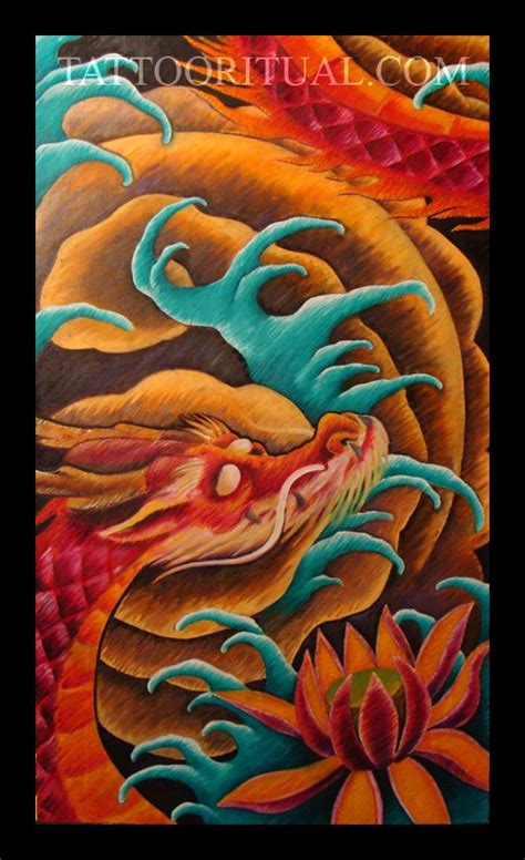 Dragon Irezumi Dope Art Dragon Drawings Painting Painting Art