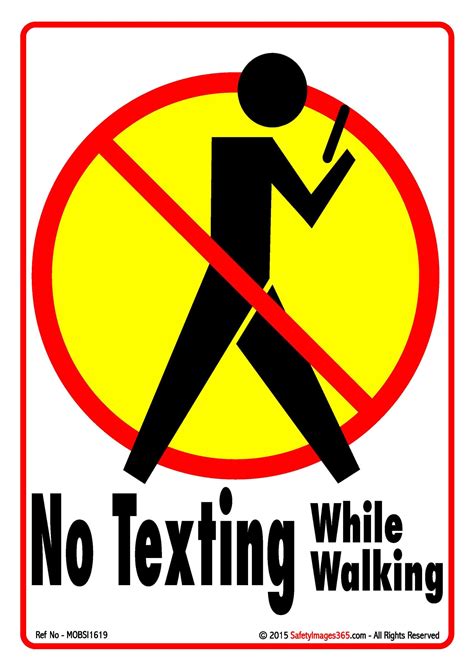 Mobile Phone Safety Posters Safety Posters