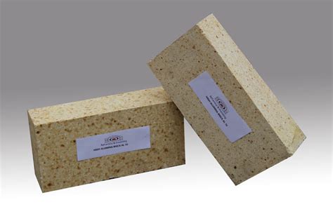 Refractory Bricks High Alumina Bauxite Straight Wedge Customized Shaped