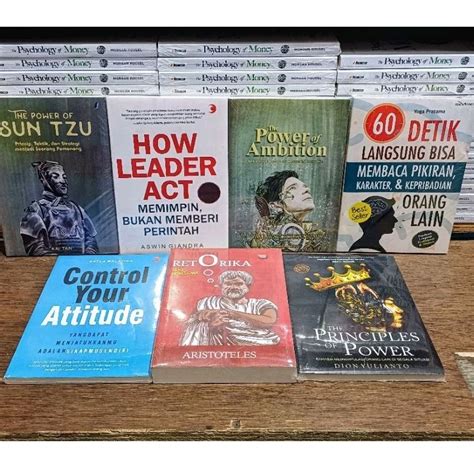 Jual Paket 7 Buku Motivasi Terbaru The Principle Of Power Retorika