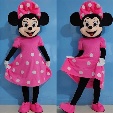 Disney Mascot Mickey Mouse Mascot Costume Cartoon Character Cosplay Kit