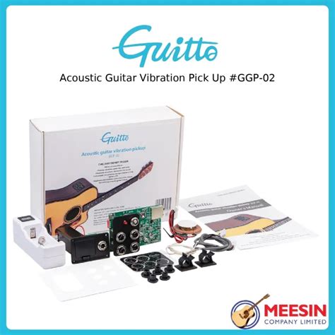 Guitto Acoustic Guitar Vibration Pick up รุ่น GGP-02 | Lazada.co.th