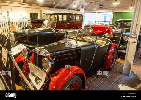 Classic Cars In The Brooklands Museum Weybridge London UK Stock Photo - Alamy