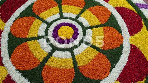 Onam Flower Carpet Simple Designs | Best Flower Site