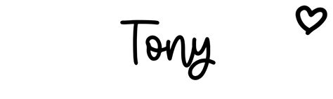 Tony - Name meaning, origin, variations and more