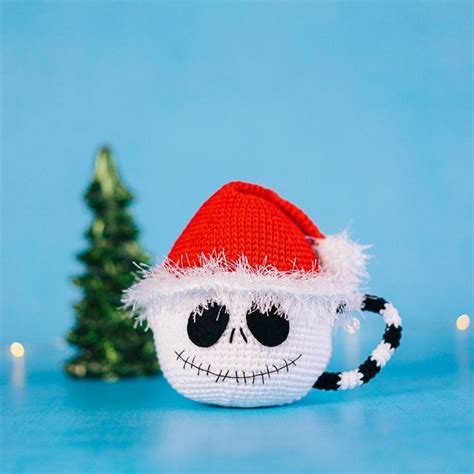 Jack Skellington Mug Crochet Pattern By Masha Jack Skellington Crochet