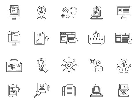 Digital Agency Icons