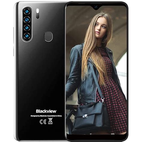 Telefone Celular Blackview A80 Plus Smartphone 6 49 HD Screen Face