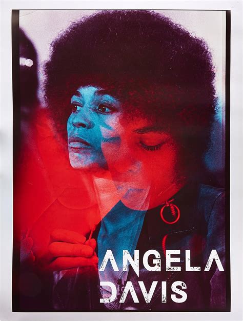 777 Tri Seven Entertainment Pôster Angela Davis 1970 Retro Wall Art