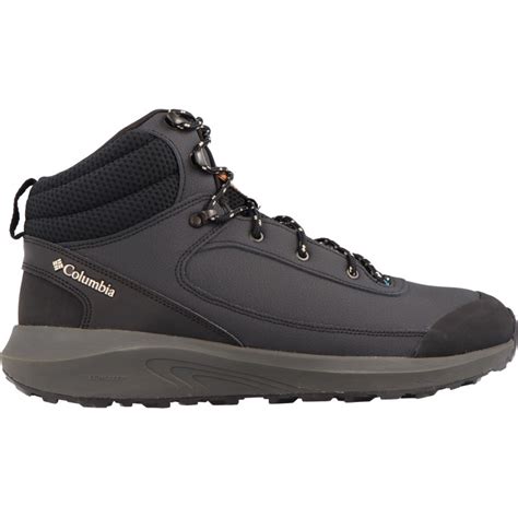 Columbia Trailstorm Peak Mid Black Chaussures De Randonnée Hommes