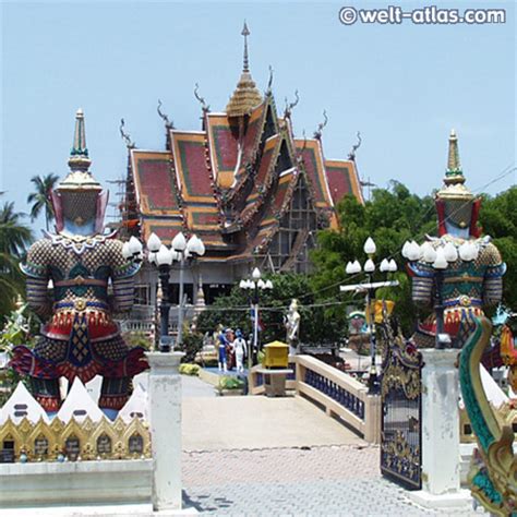 Photo Wat Plai Laem Koh Samui Thailand Welt Atlas De