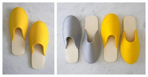 Spa Slippers Free Sewing Pattern