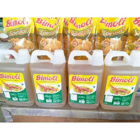 Jual Minyak Goreng Bimoli 5 Liter Jerigen Shopee Indonesia