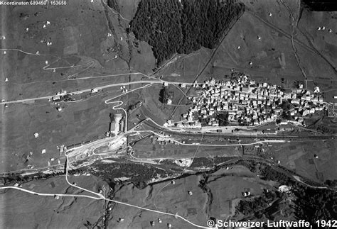 G Schenen Gotthard Airolo Luftbilder Der Schweiz Uzh