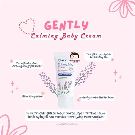 Jual Gently Calming Baby Cream Krim Penghangat Dan Pereda Kolik Bayi