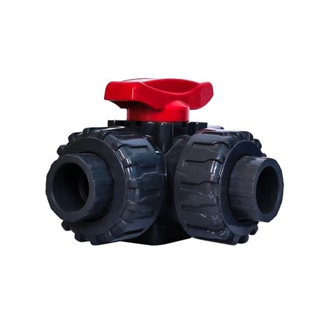 PVC 3 Way True Union Ball Valve Yukon Industries