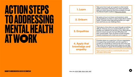 How To Address Mental Health At Work The Mental Health Coalition