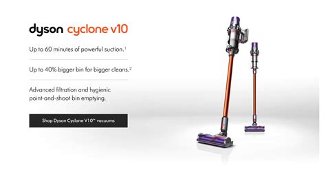 Dyson V10 Range Dyson Cord Free Dyson Shop By Brand