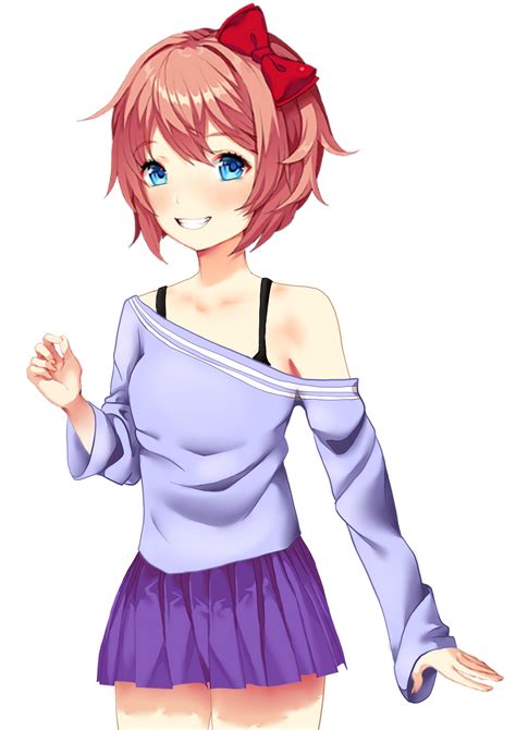 Sayori Sprite Edit By Zarixsenpai On Deviantart