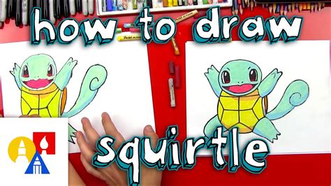 Squirtle Drawing Tutorial