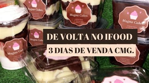 Recomeçando na confeitaria três dias de vendas em casa comigo voltei