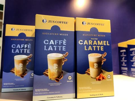 Zus Coffee Debuts Signature Mixes Caffe Latte And Salted Caramel Latte