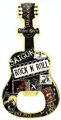 Hard Rock Cafe Saigon City Tee V Bottle Opener Magnet Ebay