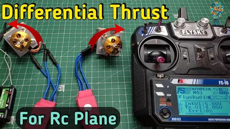 How To Set Differential Thrust For Rc Plane Differential Thrust