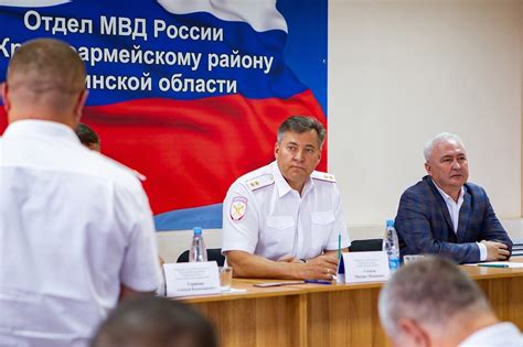 Новый начальник ОМВД по Красноармейскому району приступил к службе