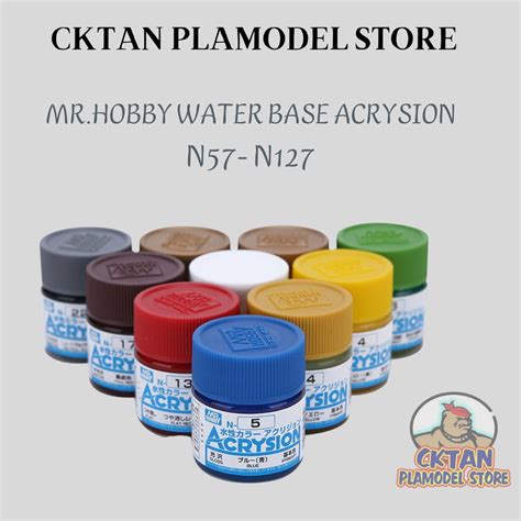 Mrhobby Water Base Color Acrysion N57 N127 Shopee Malaysia