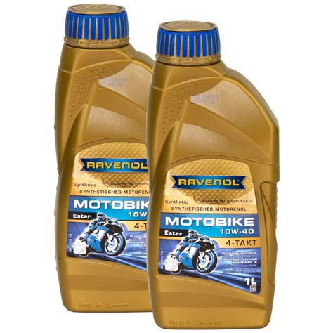 Motor L Ravenol Motobike T Ester Sae W Liter Motoren L Motor