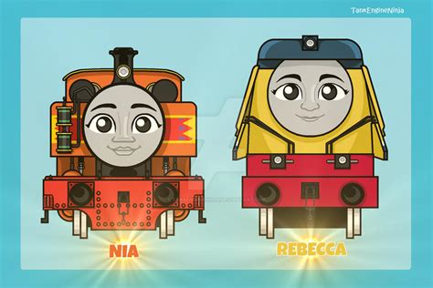 Nia and Rebecca 2018 by TankEngineNinja on DeviantArt