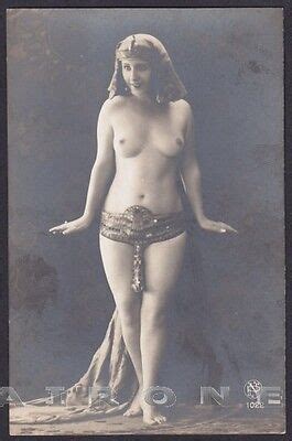 EROTIC RISQUE NUDE FRENCH Nude Woman 48 Erotic Real Photo Postcard 10