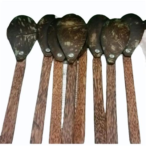 Natural Oval Coconut Shell Ladle 100 Ml Box At Rs 60 Piece In