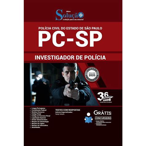 Apostila Pc Sp 2020 Investigador De Polícia Submarino