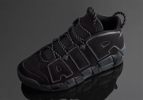 Nike Air More Uptempo Triple Black Release Info