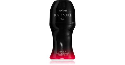 Avon Black Suede Hot Deo Roller