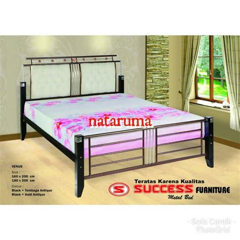 Jual Tempat Tidur Besi Cantik Ranjang Besi Minimalis Klasik Venus