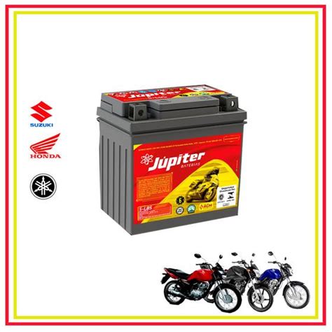 Bateria De Moto 12v 5ah 5 lbs Júpiter Bateria de Moto Magazine Luiza