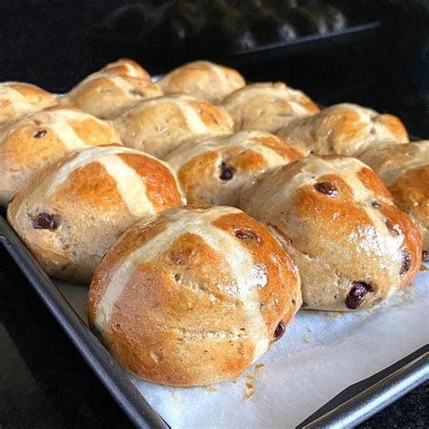 Chocolate Chip Hot Cross Buns BEST Gluten Free Recipe